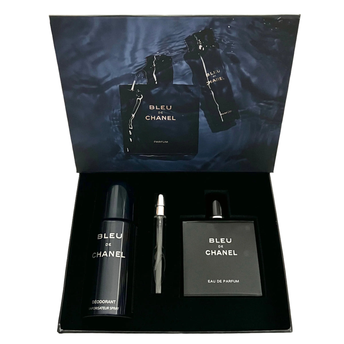 Bleu De Chanel Eau De Parfum Gift Set Mr Lilac Scents